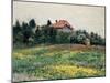 Normandy Countryside; Paysage En Normandie, 1884-Gustave Caillebotte-Mounted Giclee Print