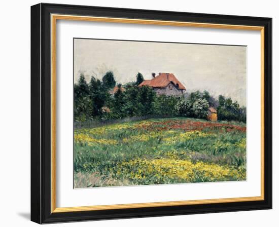 Normandy Countryside; Paysage En Normandie, 1884-Gustave Caillebotte-Framed Giclee Print