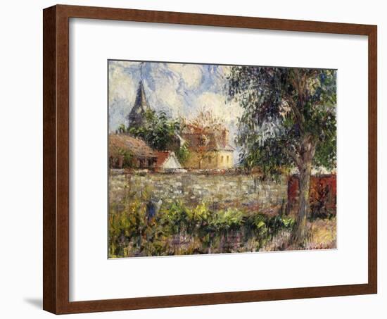 Normandy Countryside; Paysage En Normandie, 1927-Gustave Loiseau-Framed Giclee Print