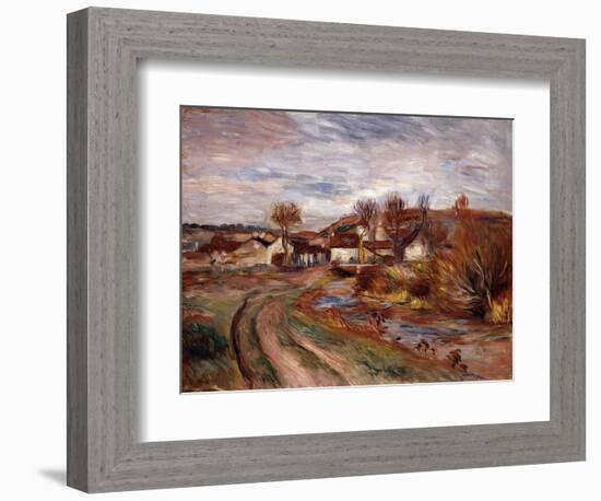 Normandy Countryside-Pierre-Auguste Renoir-Framed Giclee Print