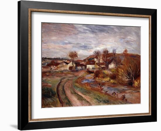 Normandy Countryside-Pierre-Auguste Renoir-Framed Giclee Print