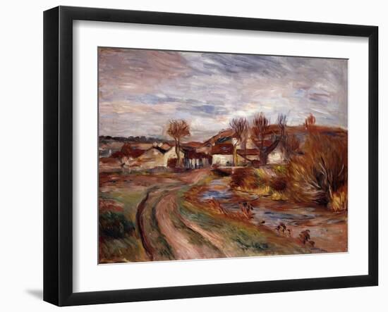 Normandy Countryside-Pierre-Auguste Renoir-Framed Giclee Print