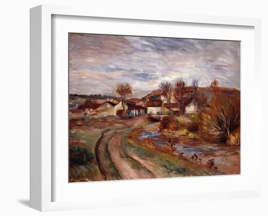 Normandy Countryside-Pierre-Auguste Renoir-Framed Giclee Print