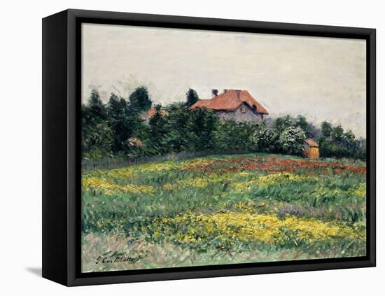 Normandy Countryside-Gustave Caillebotte-Framed Premier Image Canvas