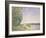 Normandy, the Water Path in the Evening, Sahurs, 1894-Alfred Sisley-Framed Giclee Print