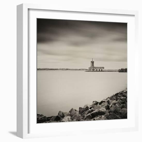 Normanton Church, Rutland Water, Leicestershire-Craig Roberts-Framed Photographic Print