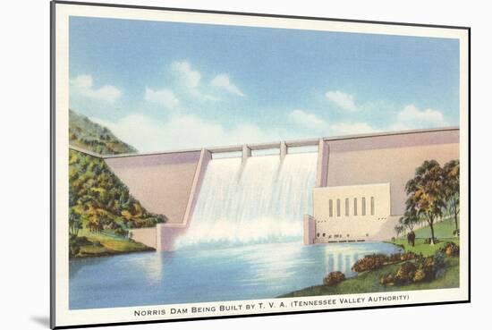 Norris Dam, Tennessee-null-Mounted Art Print