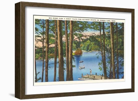 Norris Lake, Tennessee-null-Framed Art Print