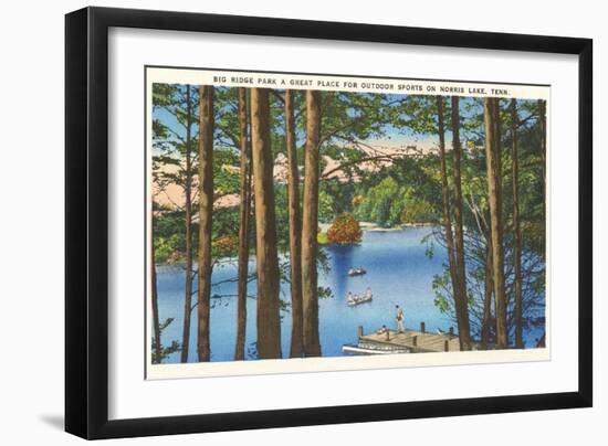 Norris Lake, Tennessee-null-Framed Art Print