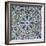 North Africa, Morocco, Casablanca. Hassan II Mosque mosaic tile detail-Kymri Wilt-Framed Photographic Print