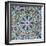 North Africa, Morocco, Casablanca. Hassan II Mosque mosaic tile detail-Kymri Wilt-Framed Photographic Print