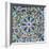 North Africa, Morocco, Casablanca. Hassan II Mosque mosaic tile detail-Kymri Wilt-Framed Photographic Print