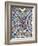 North Africa, Morocco, Casablanca. Hassan II Mosque mosaic tile detail-Kymri Wilt-Framed Photographic Print