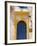 North Africa, Morocco, Essaouira, Medina, Blue and Yellow Door-Jane Sweeney-Framed Photographic Print