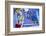 North Africa, Morocco, Traiditoional blue streets of Chefchaouen.-Emily Wilson-Framed Photographic Print