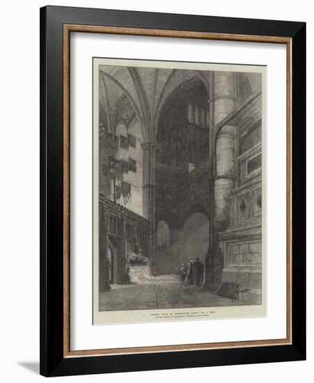 North Aisle of Westminster Abbey-Samuel Read-Framed Giclee Print