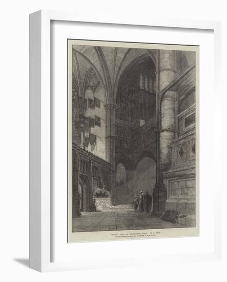 North Aisle of Westminster Abbey-Samuel Read-Framed Giclee Print