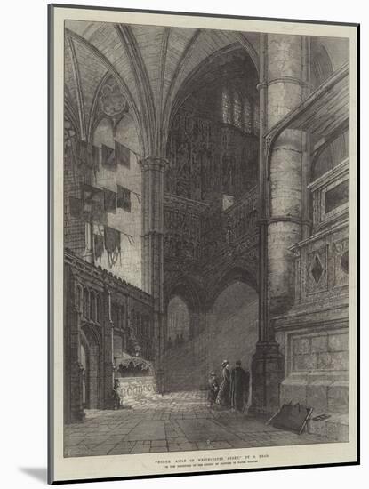 North Aisle of Westminster Abbey-Samuel Read-Mounted Giclee Print