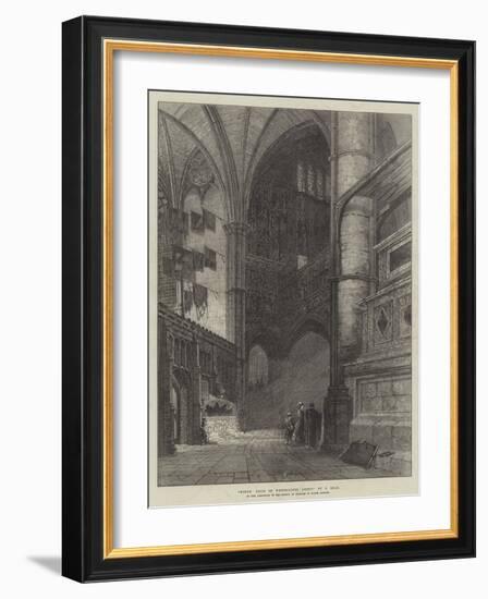 North Aisle of Westminster Abbey-Samuel Read-Framed Giclee Print