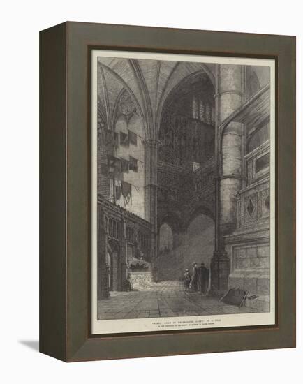 North Aisle of Westminster Abbey-Samuel Read-Framed Premier Image Canvas