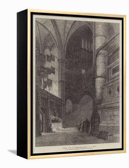 North Aisle of Westminster Abbey-Samuel Read-Framed Premier Image Canvas