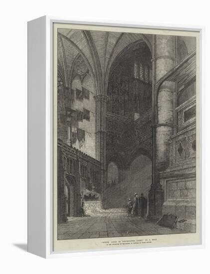 North Aisle of Westminster Abbey-Samuel Read-Framed Premier Image Canvas