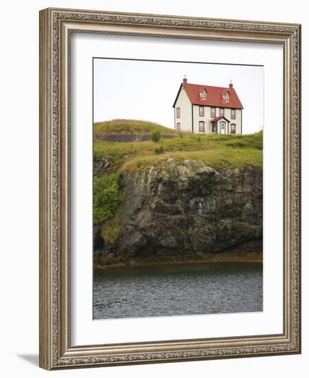 North America, Canada, Nl, House in Town of Trinity-Patrick J. Wall-Framed Photographic Print