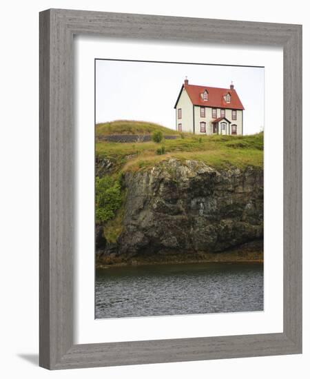 North America, Canada, Nl, House in Town of Trinity-Patrick J. Wall-Framed Photographic Print