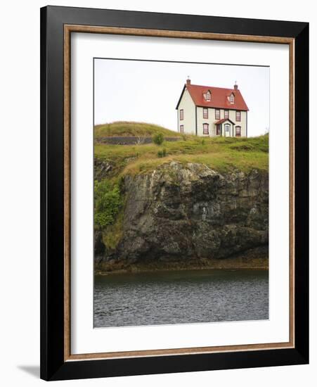 North America, Canada, Nl, House in Town of Trinity-Patrick J. Wall-Framed Photographic Print