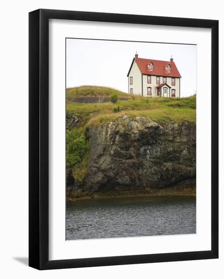 North America, Canada, Nl, House in Town of Trinity-Patrick J. Wall-Framed Photographic Print