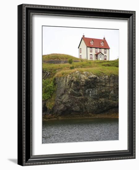 North America, Canada, Nl, House in Town of Trinity-Patrick J. Wall-Framed Photographic Print