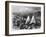 North America Indian Encampment in Oklahoma, 1889-null-Framed Giclee Print