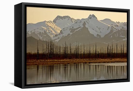 North America, the Usa, Alaska, Chugach Mountains-Bernd Rommelt-Framed Premier Image Canvas