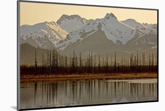 North America, the Usa, Alaska, Chugach Mountains-Bernd Rommelt-Mounted Photographic Print