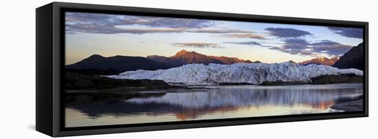 North America, the Usa, Alaska, Matanuska Glacier-Bernd Rommelt-Framed Premier Image Canvas