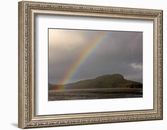 North America, the Usa, Alaska, Rainbow-Bernd Rommelt-Framed Photographic Print