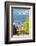 North America, USA, America, California, San Francisco, car going down Mount Davidson park and down-Jordan Banks-Framed Photographic Print