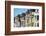 North America, USA, America, California, San Francisco. colurful house in Height & Ashbury-Jordan Banks-Framed Photographic Print