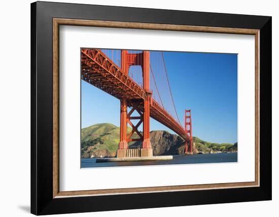 North America, USA, America, California, San Francisco, Golden gate bridge-Jordan Banks-Framed Photographic Print