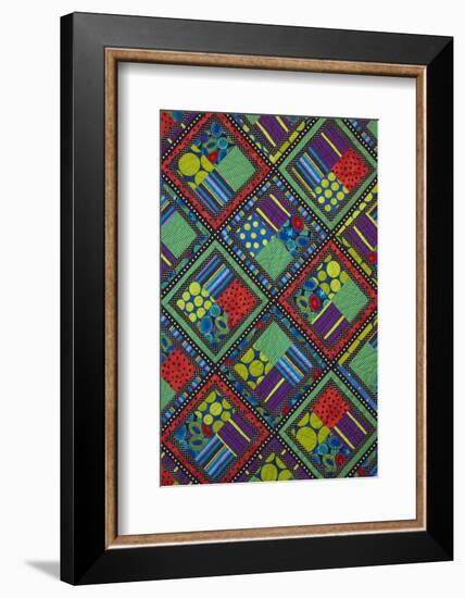 North America, USA,  Georgia; Quilts on display in Savannah.-Joanne Wells-Framed Photographic Print