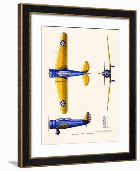 North American Aviation BT-9-John T. McCoy Jr.-Framed Art Print