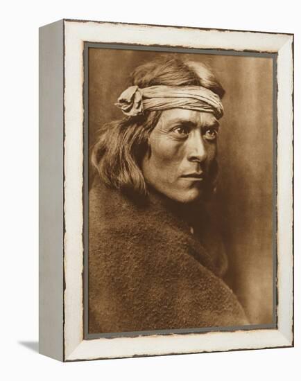 North American Indian, a Zuni Governor-Edward S. Curtis-Framed Premier Image Canvas