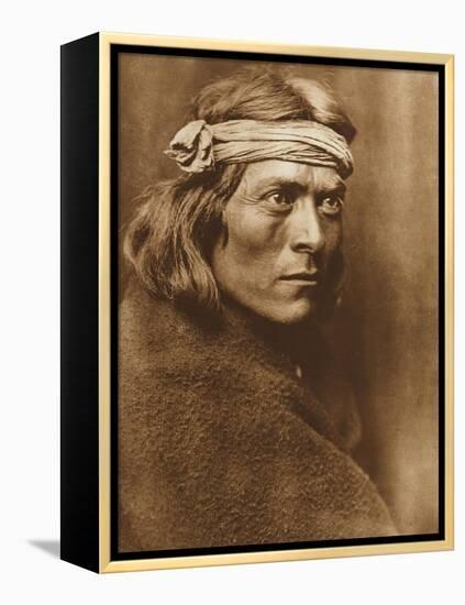 North American Indian, a Zuni Governor-Edward S. Curtis-Framed Premier Image Canvas
