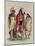 North American Indians, circa 1832-George Catlin-Mounted Giclee Print