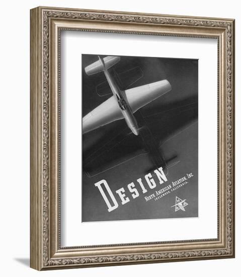 North American - P-51 Mustang-null-Framed Art Print