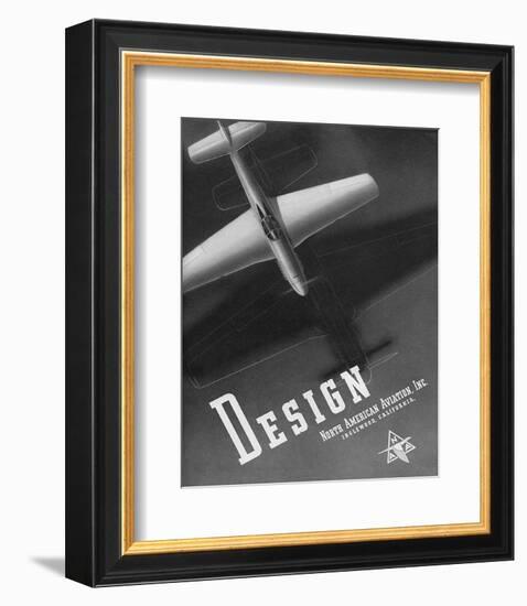 North American - P-51 Mustang-null-Framed Art Print