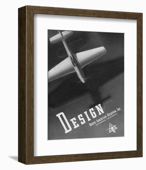 North American - P-51 Mustang-null-Framed Art Print