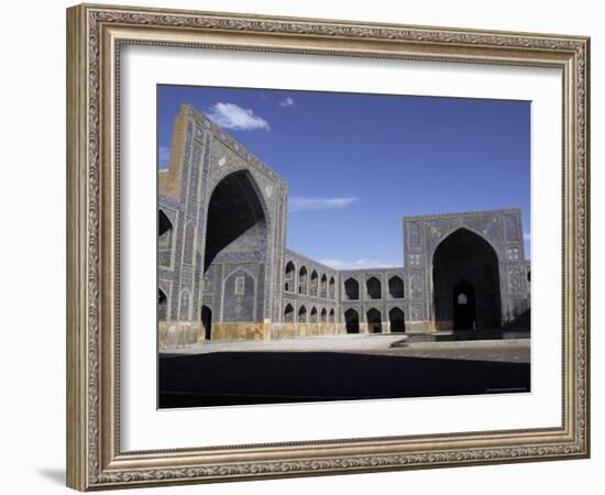 North and East Eivan of the Masjid-E Imam, Built by Shah Abbas Between 1611 and 1628, Iran-Christopher Rennie-Framed Photographic Print