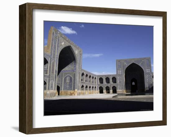 North and East Eivan of the Masjid-E Imam, Built by Shah Abbas Between 1611 and 1628, Iran-Christopher Rennie-Framed Photographic Print