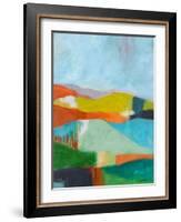 North Bay Hills-Jan Weiss-Framed Art Print
